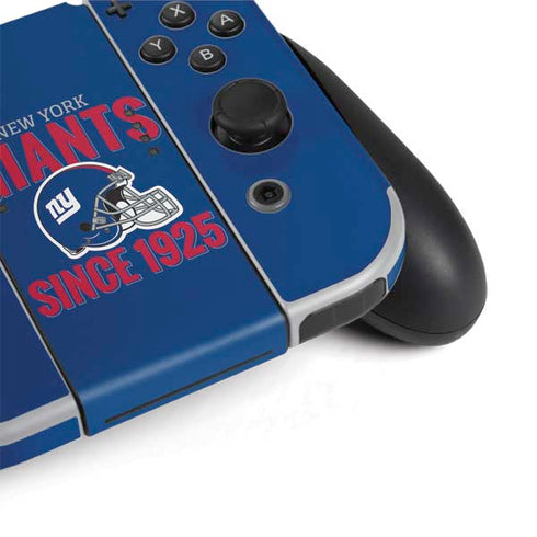 NFL New York Giants Helmet Nintendo Switch OLED (2021) Skin