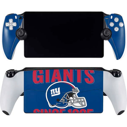 NFL New York Giants Helmet PlayStation Portal Remote Player Skin