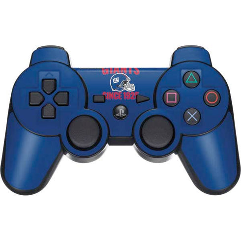 NFL New York Giants Helmet PS3 Dual Shock wireless controller Skin