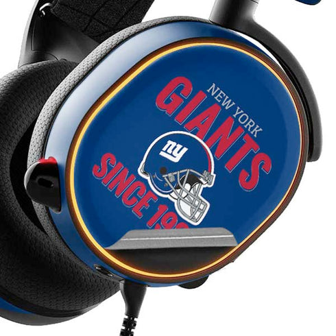 NFL New York Giants Helmet SteelSeries Arctis 5 Skin