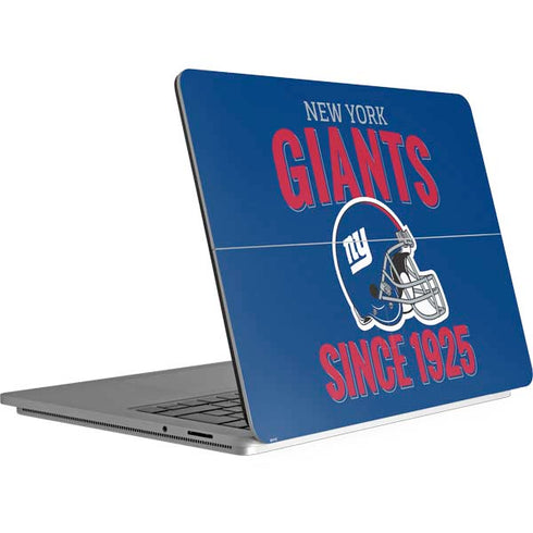 NFL New York Giants Helmet Surface Laptop Studio Skin