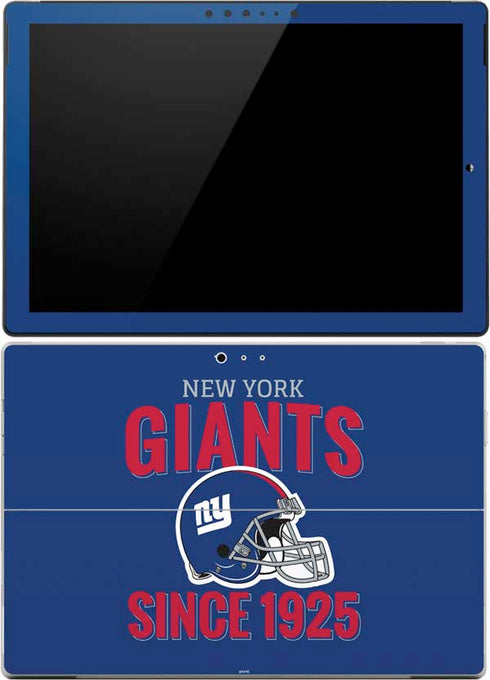 NFL New York Giants Helmet Surface Pro 4 Skin