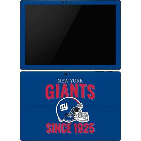 NFL New York Giants Helmet Surface Pro 6 Skin