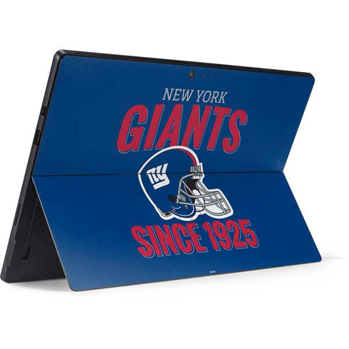 NFL New York Giants Helmet Surface Pro 6 Skin