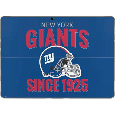NFL New York Giants Helmet Surface Pro 9 Skin