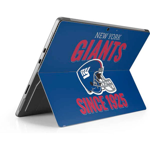 NFL New York Giants Helmet Surface Pro 9 Skin