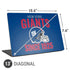 NFL New York Giants Helmet Universal Laptop 13in (10.6 x 7.6in) Skin