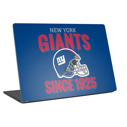 NFL New York Giants Helmet Universal Laptop 13in (10.6 x 7.6in) Skin