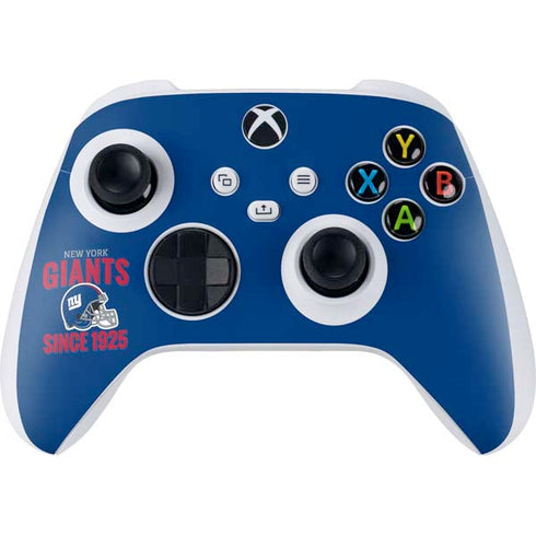 NFL New York Giants Helmet Xbox Series S Controller Skin