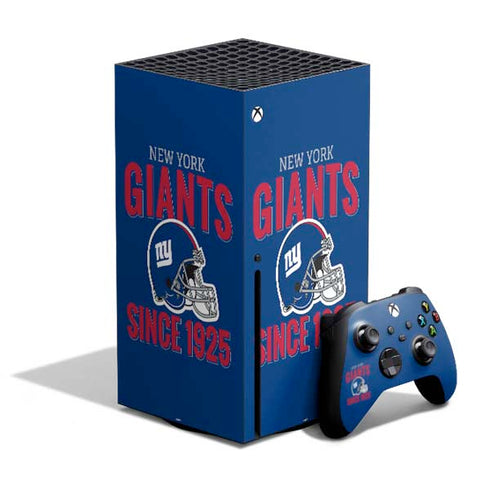 NFL New York Giants Helmet Xbox Series X Bundle Skin