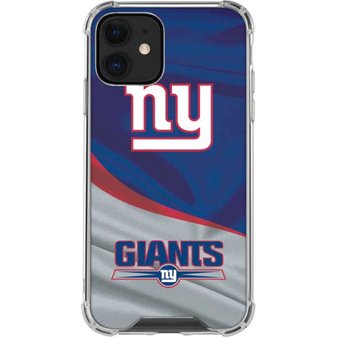 NFL New York Giants iPhone 12 Mini Clear Case