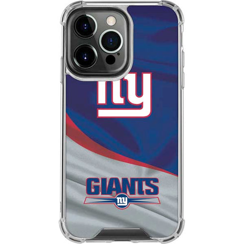 NFL New York Giants iPhone 14 Pro Clear Case