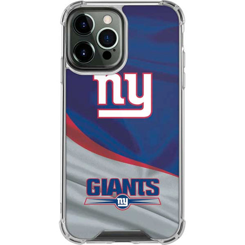 NFL New York Giants iPhone 15 Pro Max Clear Case