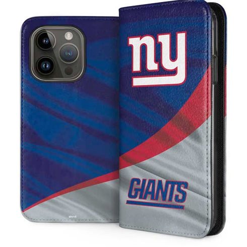 NFL New York Giants iPhone 15 Pro Folio Case
