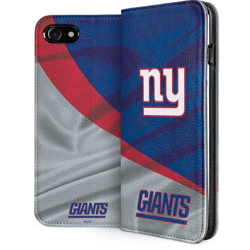 NFL New York Giants iPhone SE (2nd & 3rd Gen) Folio Case