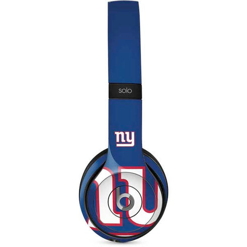 NFL New York Giants Large Logo Beats Solo 2 Wired Skin
