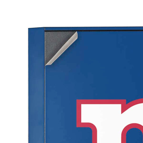 NFL New York Giants Large Logo Corsair 4000D Tempered Glass Mid-Tower ATX Case Skin