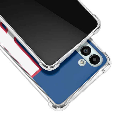 NFL New York Giants Large Logo Galaxy A13 5G Clear Case