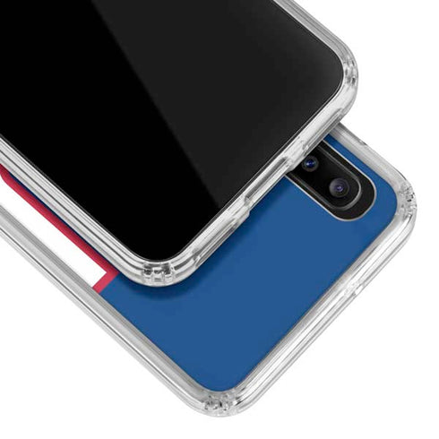 NFL New York Giants Large Logo Galaxy A30 Clear Case