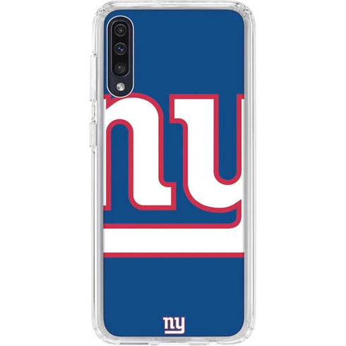 NFL New York Giants Large Logo Galaxy A50 Clear Case