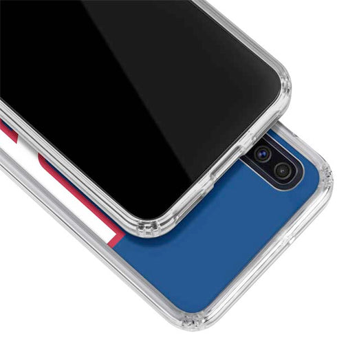 NFL New York Giants Large Logo Galaxy A50 Clear Case