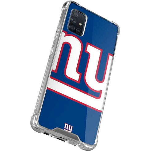NFL New York Giants Large Logo Galaxy A51 5G Clear Case