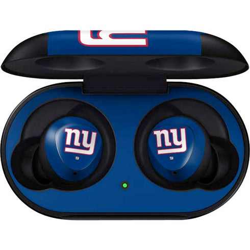NFL New York Giants Large Logo Galaxy Buds Skin