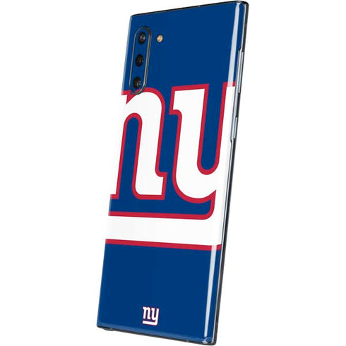 NFL New York Giants Large Logo Galaxy Note 10 Skin