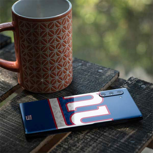 NFL New York Giants Large Logo Galaxy Note 10 Skin