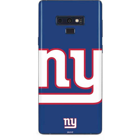 NFL New York Giants Large Logo Galaxy Note 9 Skin