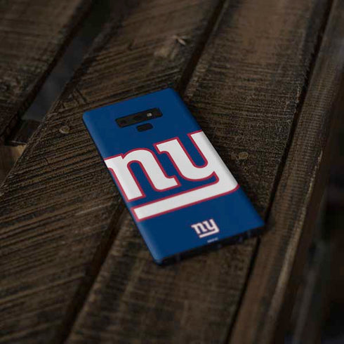 NFL New York Giants Large Logo Galaxy Note 9 Skin