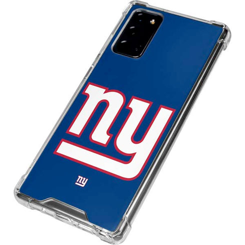 NFL New York Giants Large Logo Galaxy Note20 5G Clear Case