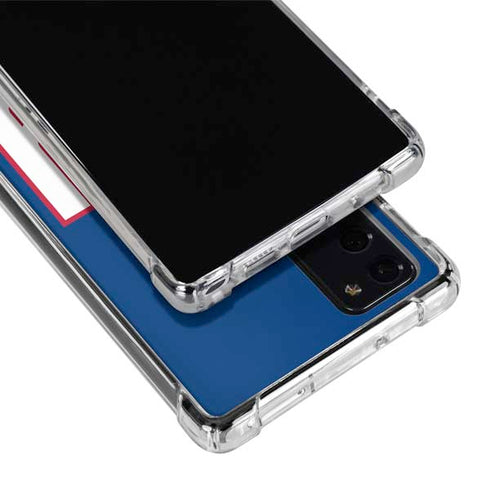 NFL New York Giants Large Logo Galaxy Note20 5G Clear Case