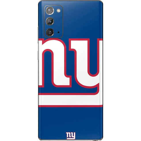 NFL New York Giants Large Logo Galaxy Note20 5G Skin