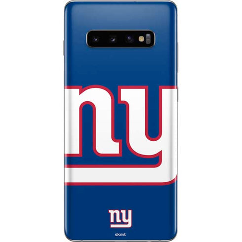 NFL New York Giants Large Logo Galaxy S10 Plus Skin