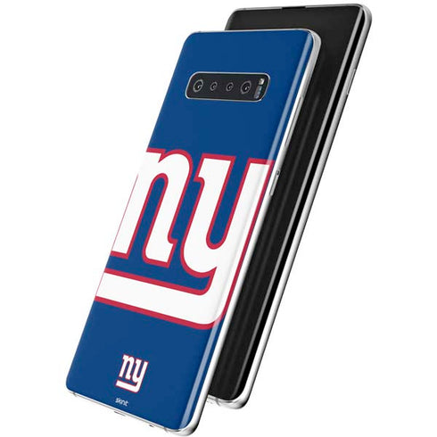 NFL New York Giants Large Logo Galaxy S10 Plus Skin