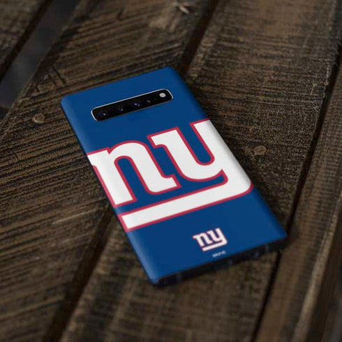 NFL New York Giants Large Logo Galaxy S10 Plus Skin