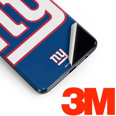 NFL New York Giants Large Logo Galaxy S10 Skin