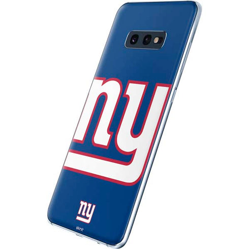 NFL New York Giants Large Logo Galaxy S10e Skin