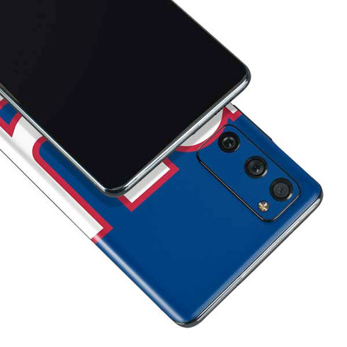 NFL New York Giants Large Logo Galaxy S20 Fan Edition Skin