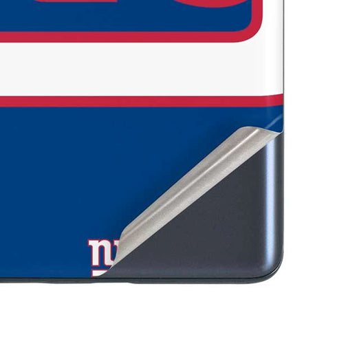 NFL New York Giants Large Logo Galaxy S20 Fan Edition Skin