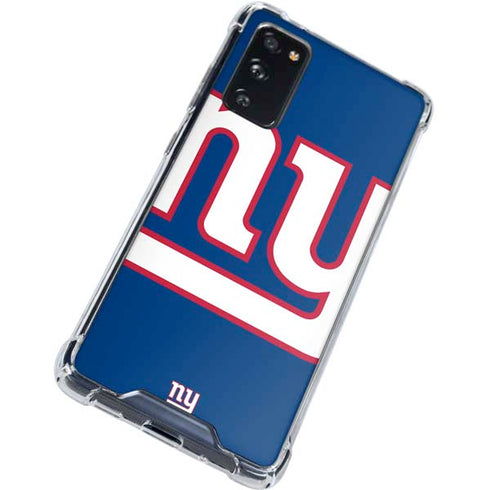 NFL New York Giants Large Logo Galaxy S20 FE Clear Case