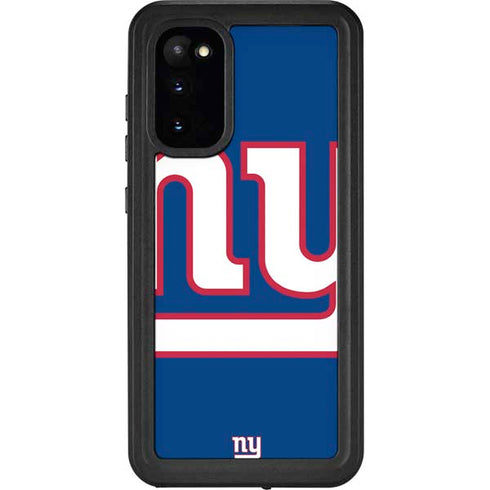 NFL New York Giants Large Logo Galaxy S20 Waterproof Case