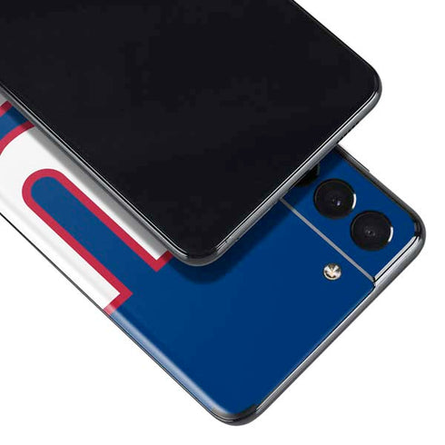 NFL New York Giants Large Logo Galaxy S21 5G Skin