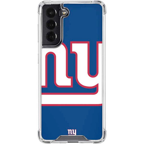 NFL New York Giants Large Logo Galaxy S22 Clear Case