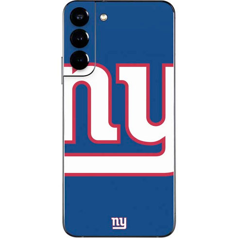 NFL New York Giants Large Logo Galaxy S22 Plus Skin
