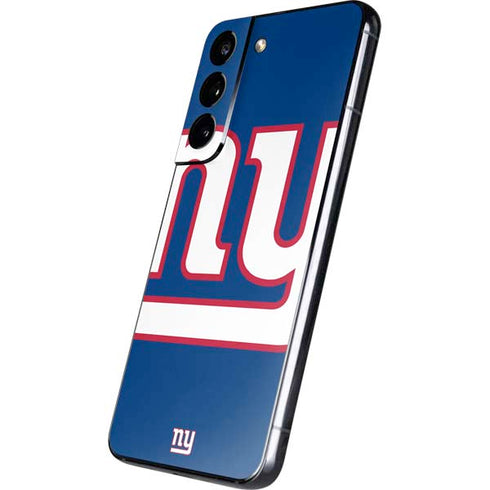NFL New York Giants Large Logo Galaxy S22 Skin