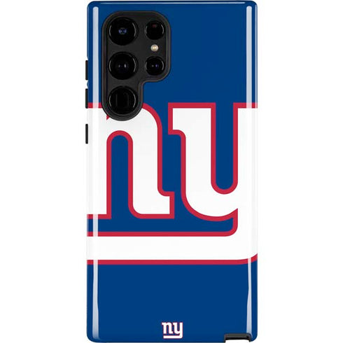 NFL New York Giants Large Logo Galaxy S22 Ultra Pro Case