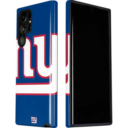 NFL New York Giants Large Logo Galaxy S22 Ultra Pro Case