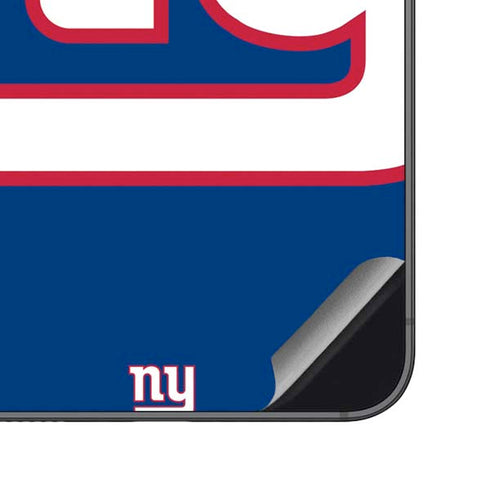 NFL New York Giants Large Logo Galaxy S23 FE Skin